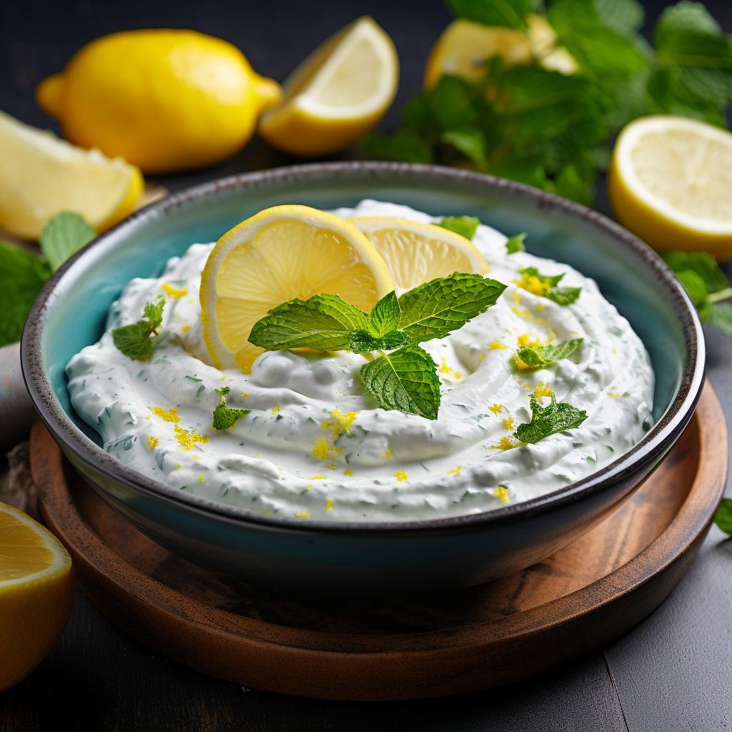 Yogurt and cucumber dip