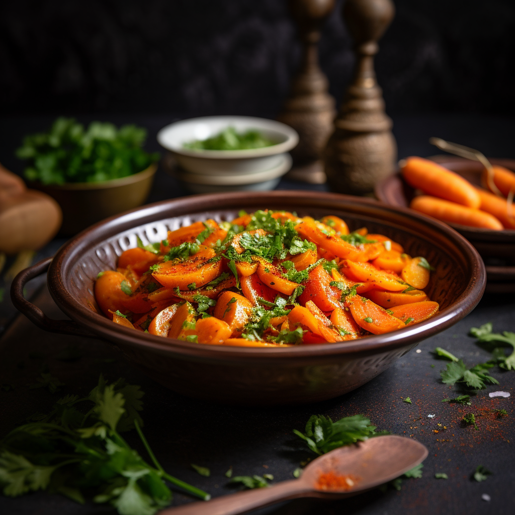 Moroccan Spicy Carrot Salad